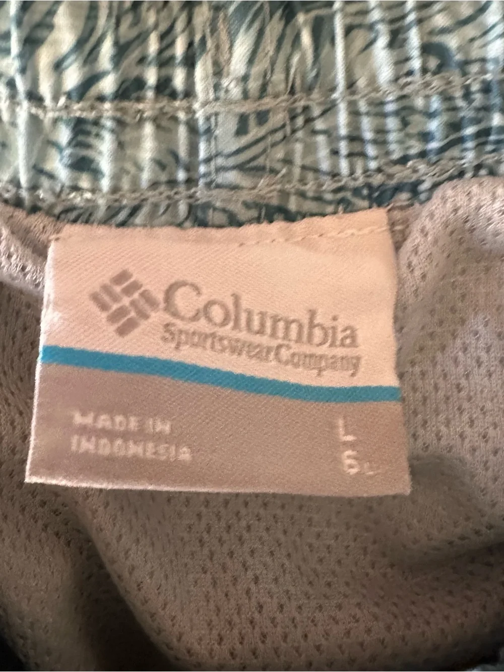EUC PFG Columbia Rambler™ Printed Water Shorts--sz Large